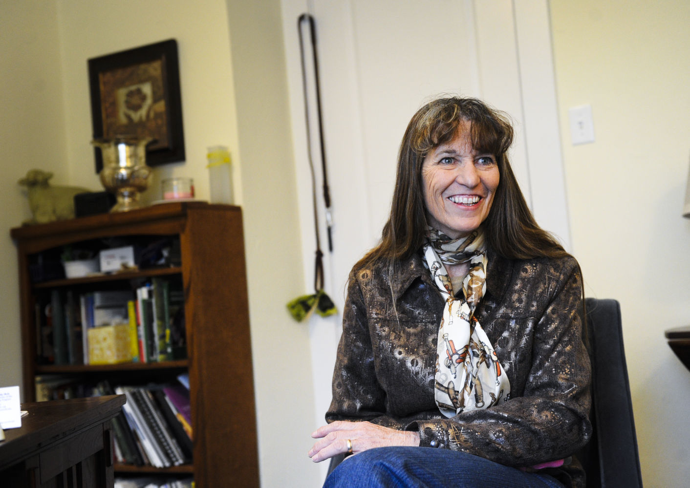 Anne Perkins, director and founder of the anthrozoology program
